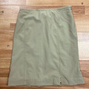 Tan skirt size 10